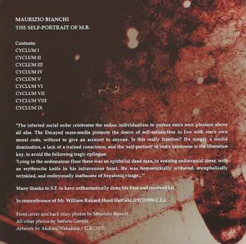 CD Maurizio Bianchi: The Self-Portrait Of M.B.
