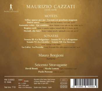 CD Maurizio Cazzati: Motets & Sonatas