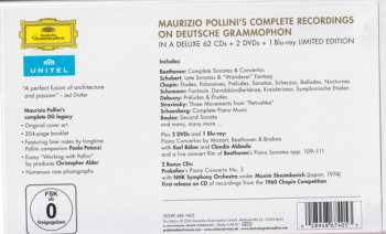 62CD/2DVD/Dobozkészlet/Blu-ray Maurizio Pollini: Complete Recordings On Deutsche Grammophon DLX | LTD