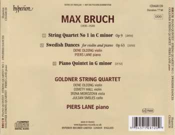 CD Max Bruch: Piano Quintet In G Minor • String Quartet No 1 • Swedish Dances Op 63