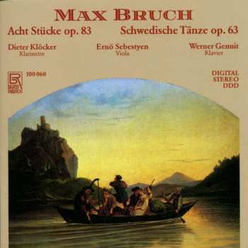 CD Max Bruch: Stücke Für Klarinette,viola,klavier Op.83 Nr.1-8