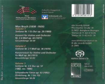 Dobozkészlet/3SACD Max Bruch: Der Romantische Sinfoniker (Gesamteinspielung Der Sinfonien)