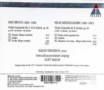 CD Max Bruch: Violin Concertos