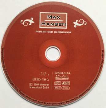 2CD Max Hansen: Max Hansen