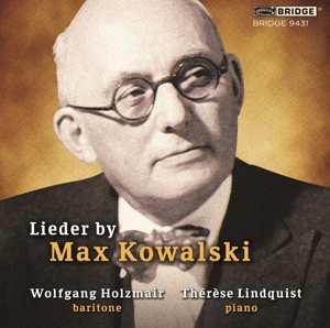 CD Wolfgang Holzmair: Lieder By Max Kowalski