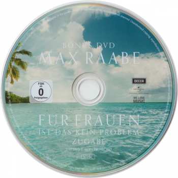 CD/DVD Max Raabe: Für Frauen Ist Das Kein Problem / Zugabe
