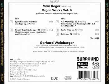 2SACD Max Reger: Organ Works Vol. 4