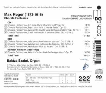 2SACD Max Reger: Max Reger Chorale Fantasies