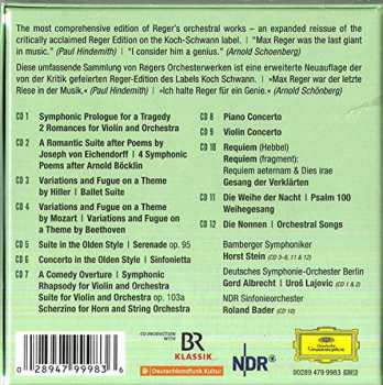 12CD/Dobozkészlet Max Reger: Orchestral Edition