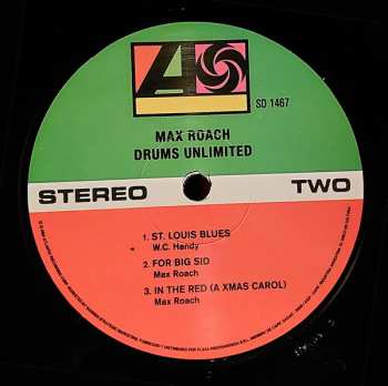 LP Max Roach: Drums Unlimited LTD