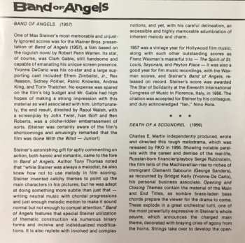 CD Max Steiner: Band Of Angels, Death Of A Scoundrel, Etc. - Original Motion Picture Soundtracks & Scores