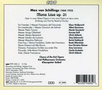 2CD/Dobozkészlet Philharmonisches Orchester Kiel: Mona Lisa