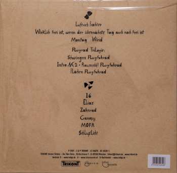 LP Maxi Pongratz: Musik Für Flugräder LTD
