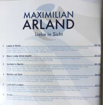CD Maxi Arland: Liebe In Sicht