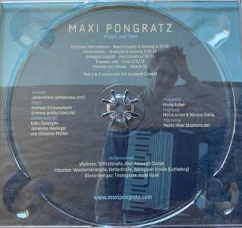 CD Maximilian Pongratz: Maxi Pongratz