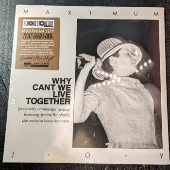LP Maximum Joy: Why Can't We Live Together CLR