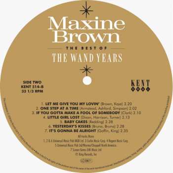 LP Maxine Brown: The Best Of The Wand Years