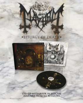 CD Mayhem: Liturgy Of Death (cd Mediabook In Slipcase)