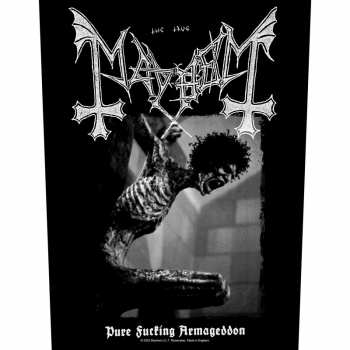Merch Mayhem: Hátfelvarró Pure Fucking Armageddon