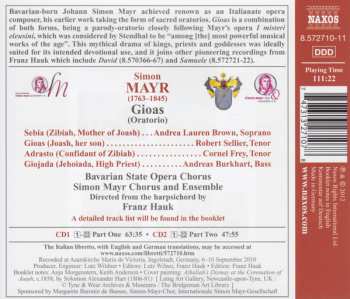 2CD Robert Sellier: Gioas  (Oratorio)