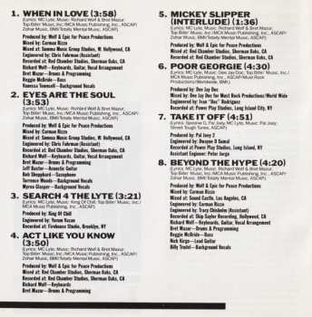CD MC Lyte: Act Like You Know