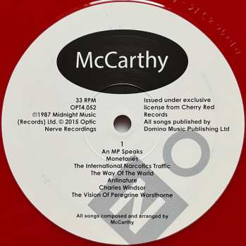 2LP/SP McCarthy: I Am A Wallet CLR | LTD
