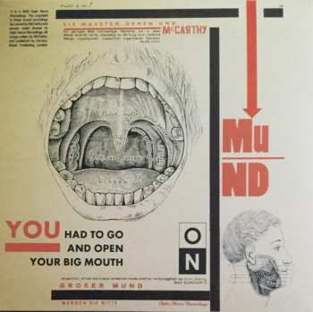 2LP/SP McCarthy: The Enraged Will Inherit The Earth LTD | CLR