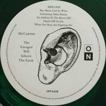 2LP/SP McCarthy: The Enraged Will Inherit The Earth LTD | CLR