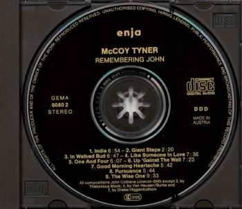 CD McCoy Tyner: Remembering John