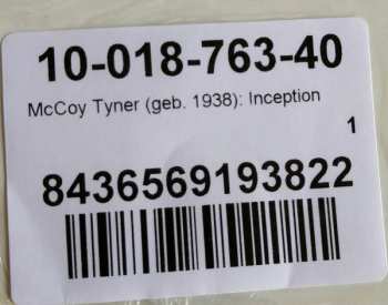 LP McCoy Tyner Trio: Inception