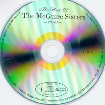 CD McGuire Sisters: The Best Of The McGuire Sisters 1953-62