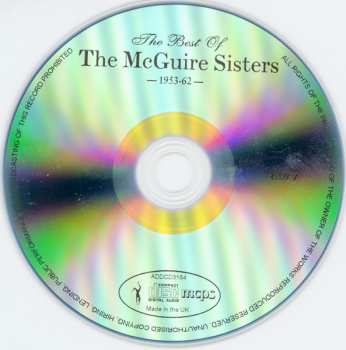 CD McGuire Sisters: The Best Of The McGuire Sisters 1953-62