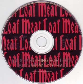CD Meat Loaf: I'd Do Anything For Love (But I Won't Do That)