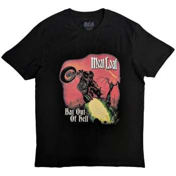 Merch Meat Loaf: Póló Bat Out Of Hell Cover