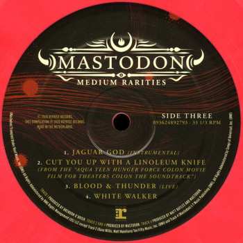 2LP Mastodon: Medium Rarities LTD | CLR