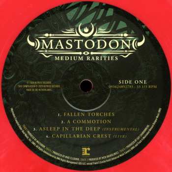 2LP Mastodon: Medium Rarities LTD | CLR
