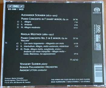 SACD Alexander Scriabine: Piano Concerto No. 3 • Piano Concerto