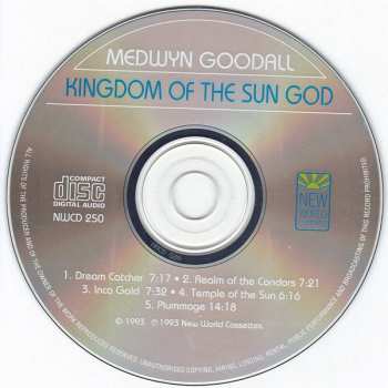 CD Medwyn Goodall: Kingdom Of The Sun God