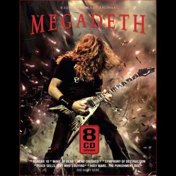 8CD Megadeth: Radio Broadcast Archive
