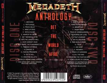 2CD Megadeth: Anthology: Set The World Afire