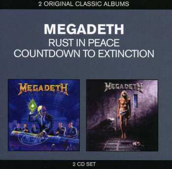 2CD Megadeth: Rust In Peace / Countdown To Extinction