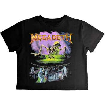Merch Megadeth: Női Crop Top Contaminated