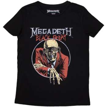 Merch Megadeth: Megadeth Ladies T-shirt: Black Friday (back Print) (small) S