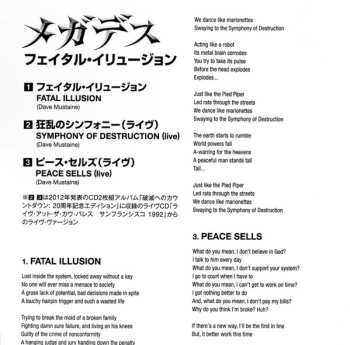 CD Megadeth: Fatal Illusion
