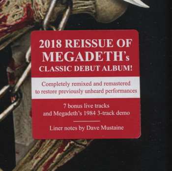 2LP Megadeth: Killing Is My Business And Business Is Good (The Final Kill)