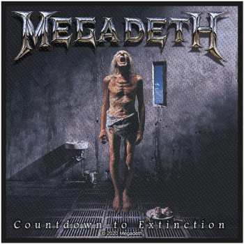 Merch Megadeth: Felvarró Countdown To Extinction