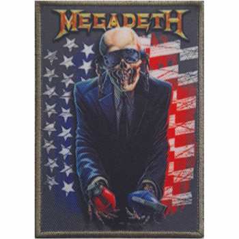 Merch Megadeth: Felvarró Grenade Usa