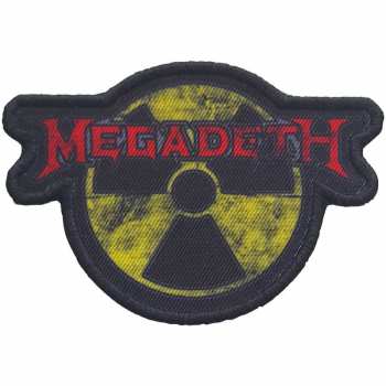 Merch Megadeth: Felvarró Hazard Logo Megadeth