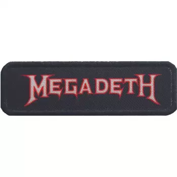 Felvarró Logo Megadeth Outline