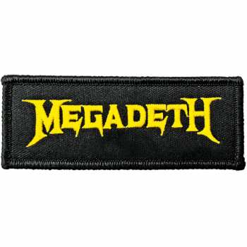 Merch Megadeth: Felvarró Logo Megadeth